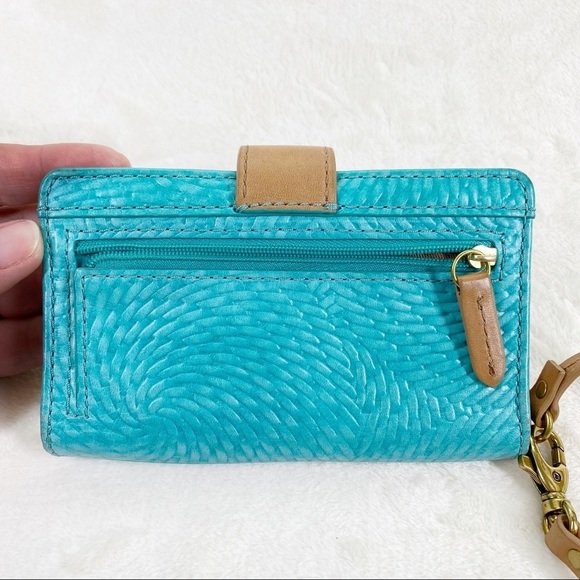 Fossil leather small wristlet - Picture 6 of 8